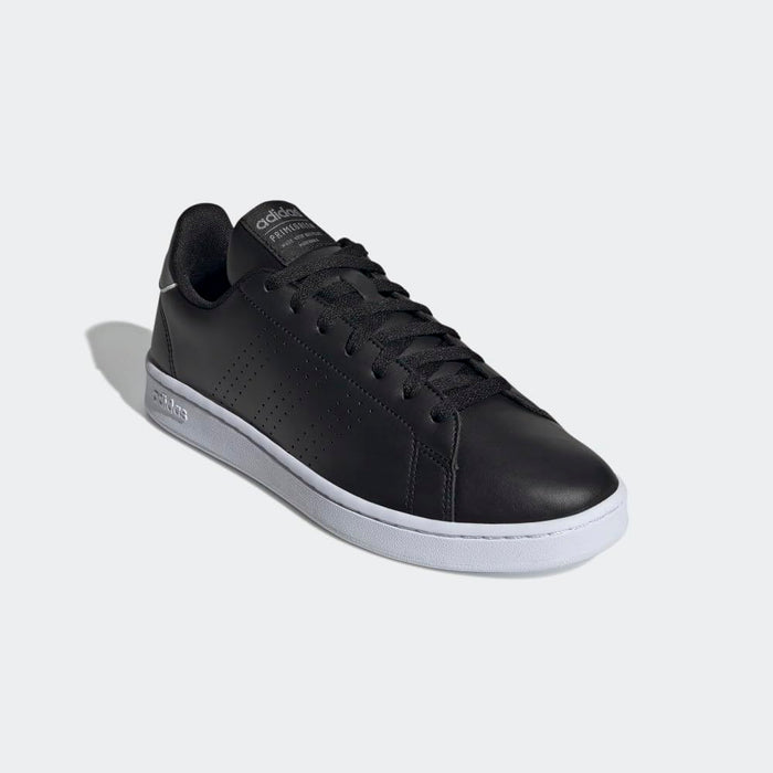 adidas Advantage Men’s Sneakers – Cloud White / Collegiate Green, Low-Top Casual Shoe
