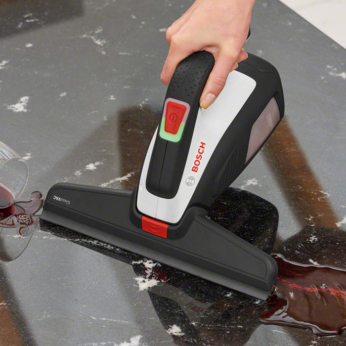Bosch GlassVAC Cordless Window Vacuum Cleaner – Rechargeable Battery Powered Streak-Free Cleaning