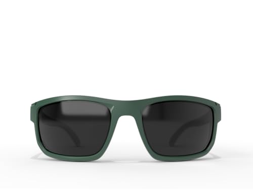 EDGE Defiance Wayfarer Safety Glasses, Polarized Z87 Safety Glasses, Mens Z87 Sunglasses, Protective Eyewear, Z87 Glasses