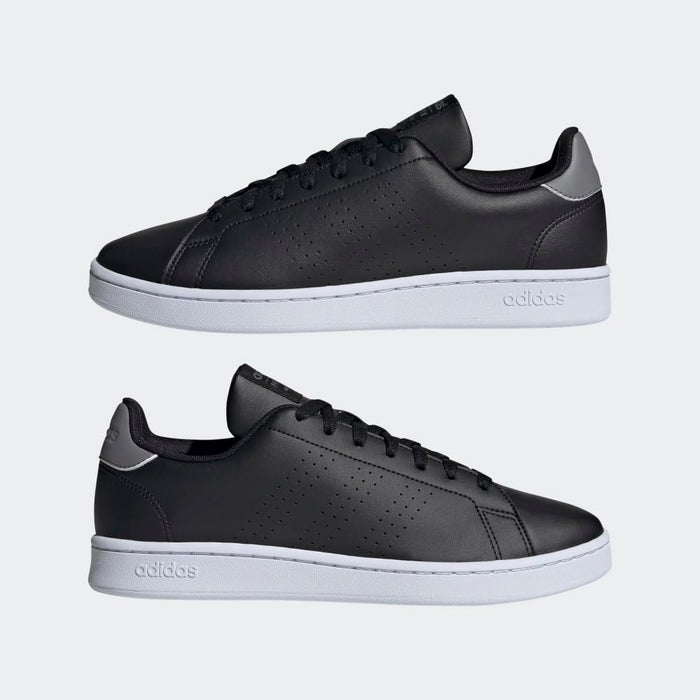 adidas Advantage Men’s Sneakers – Cloud White / Collegiate Green, Low-Top Casual Shoe