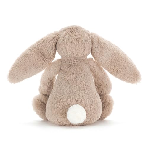Jellycat Bashful Beige Bunny – Soft Plush Toy (Small 7” & Medium 12”)