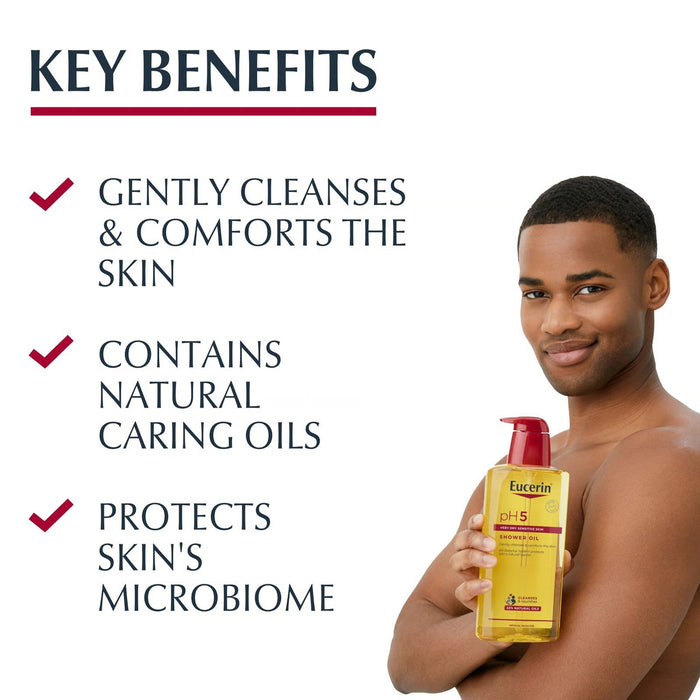 Eucerin pH5 Shower Oil 400ml (13.53floz)