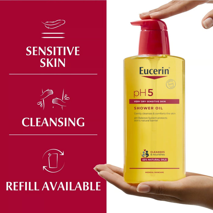 Eucerin pH5 Shower Oil 400ml (13.53floz)