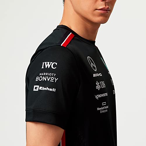 Mercedes AMG Petronas Formula One Team - 2023 Team T-shirt - Black - Men - Size: L